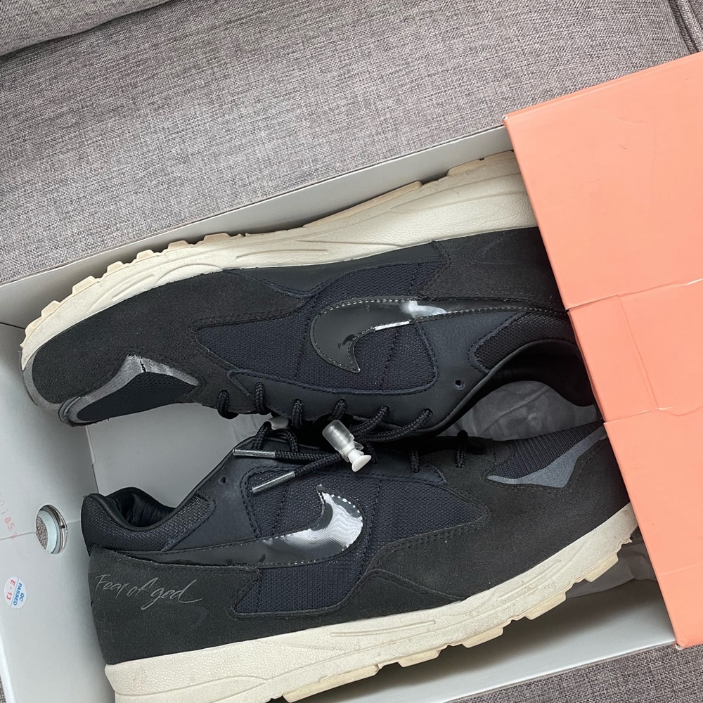 Nike Fear of God Skylon 2 Black and White Sneakers